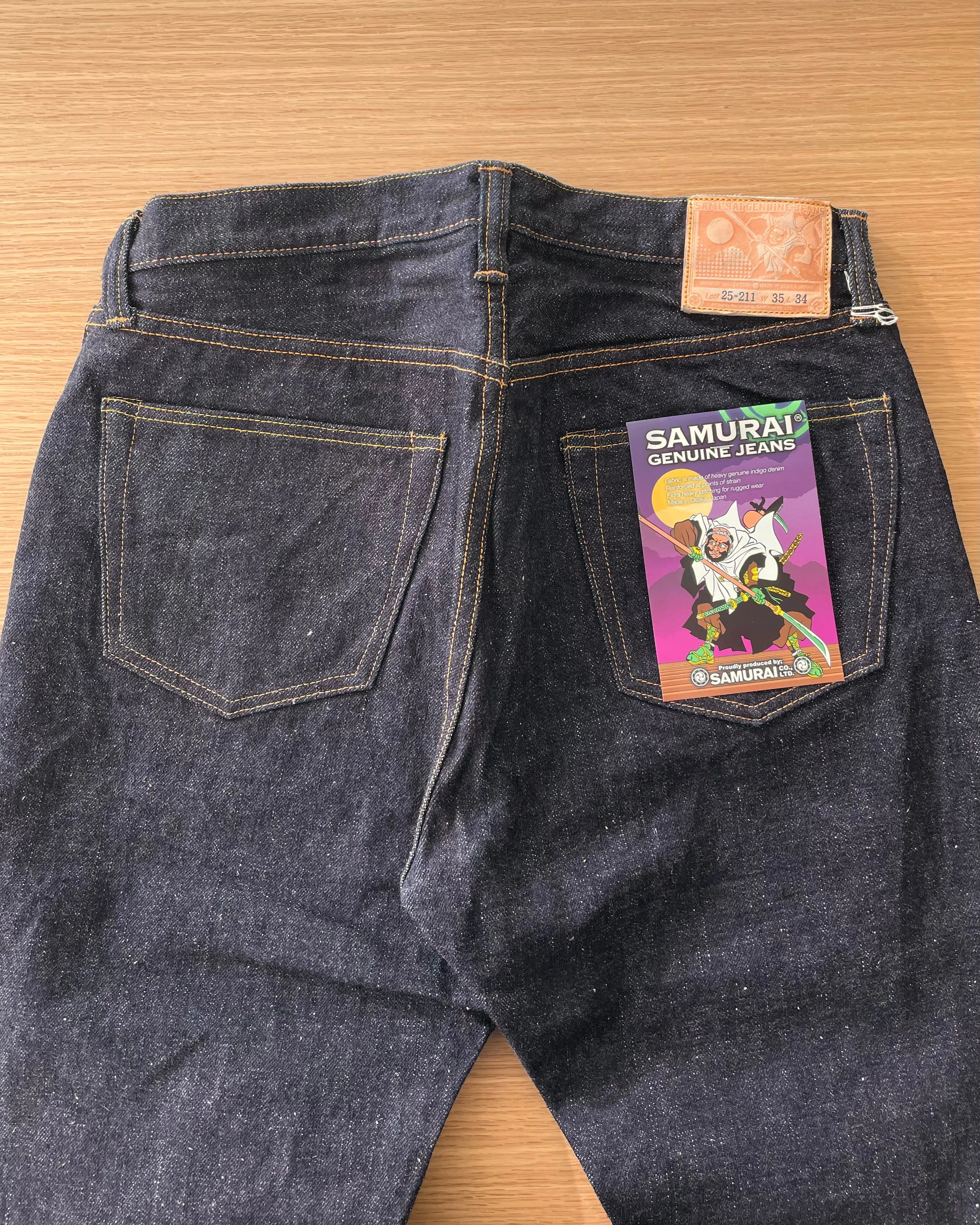 17oz Benkei Selvedge Denim - Relax Tapered OW