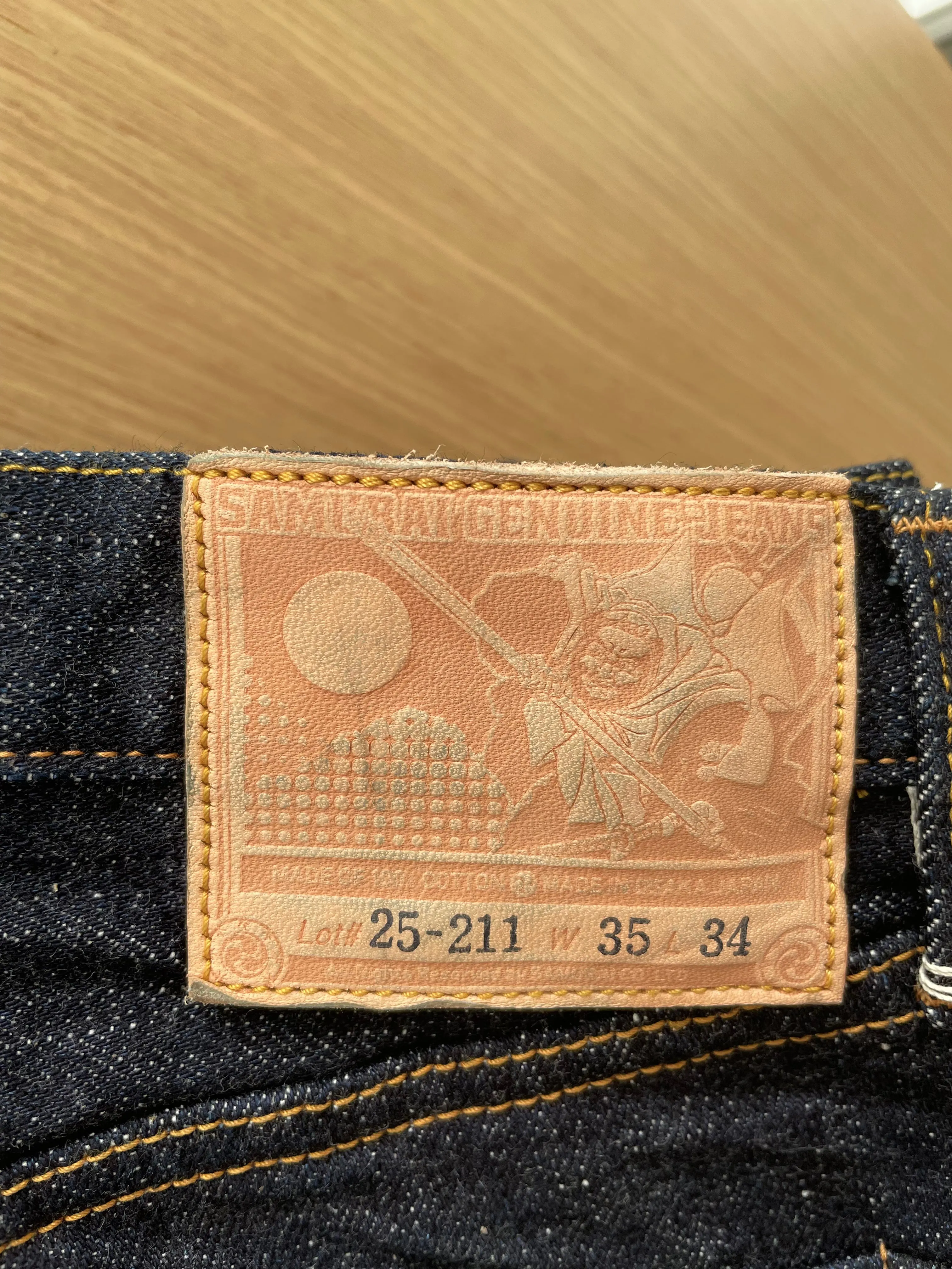 17oz Benkei Selvedge Denim - Relax Tapered OW
