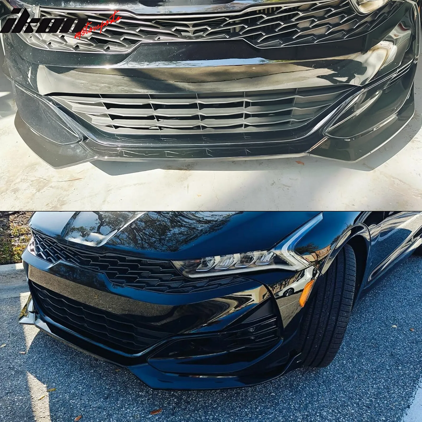 2021-2024 Kia K5 GT-Line Adro Front Bumper Lip PP