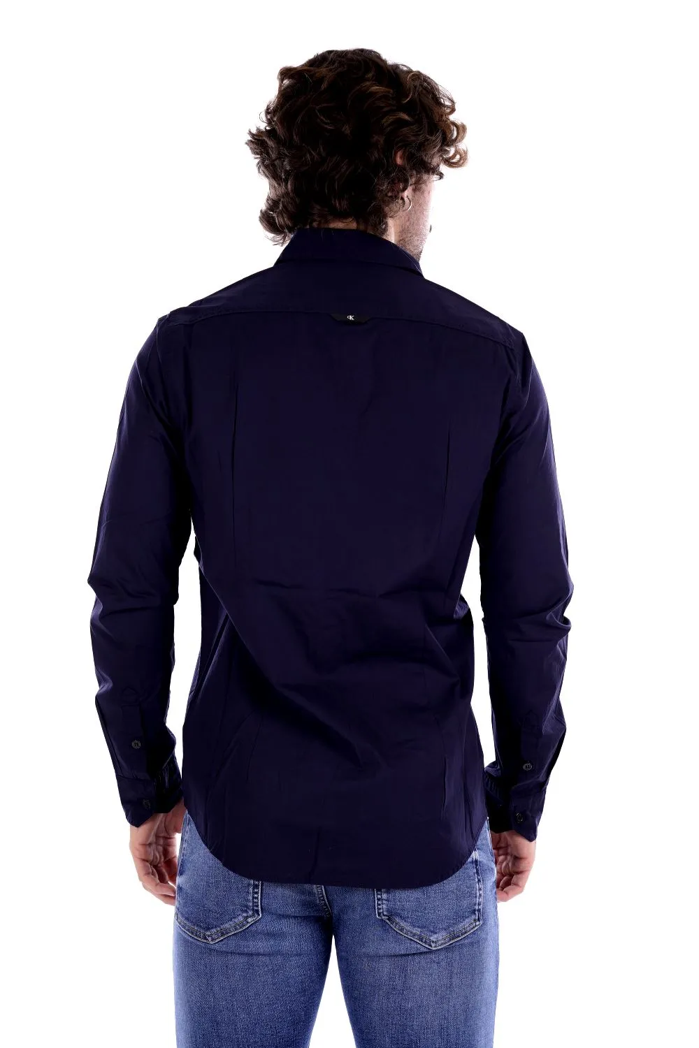 Calvin Klein Camicia Blu Da Uomo
