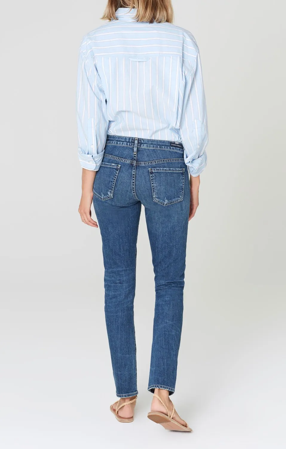 Citizens of Humanity - Racer Low Rise Skinny in Caspian