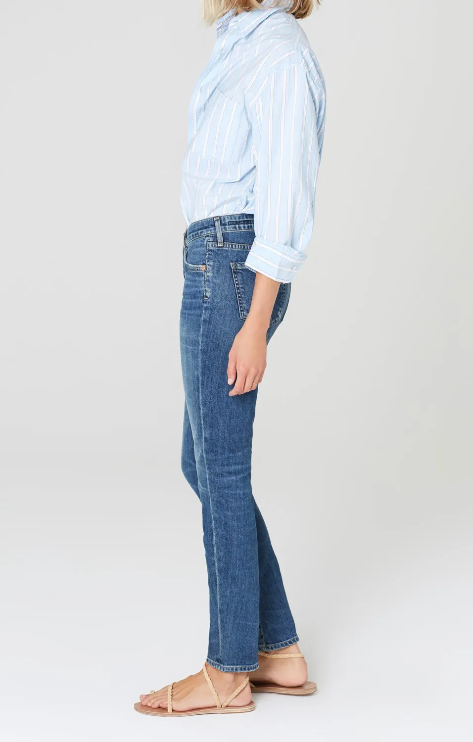 Citizens of Humanity - Racer Low Rise Skinny in Caspian