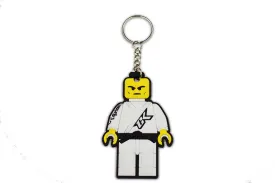 CK Jiu Jitsu Guy Rubber Keychain