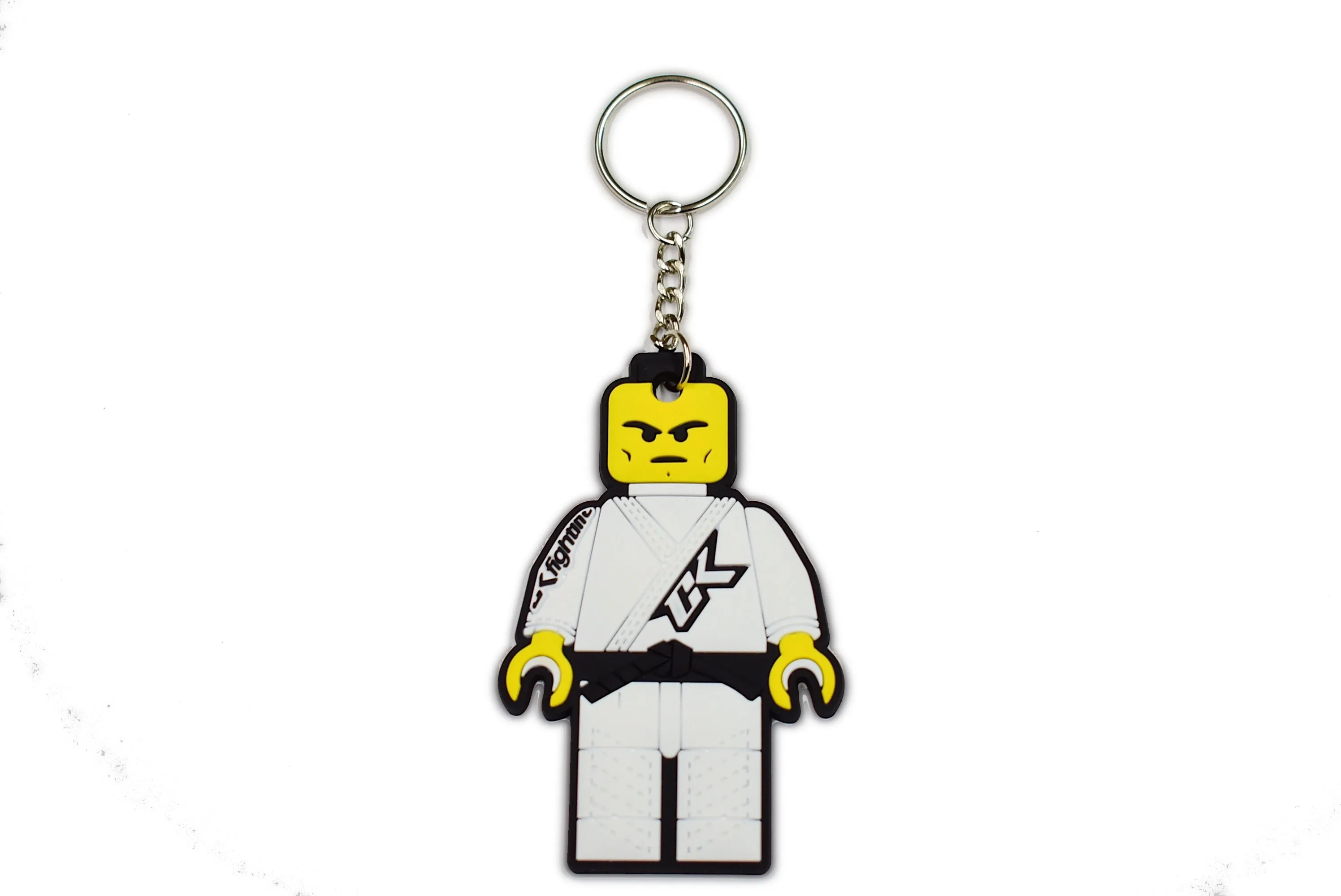 CK Jiu Jitsu Guy Rubber Keychain