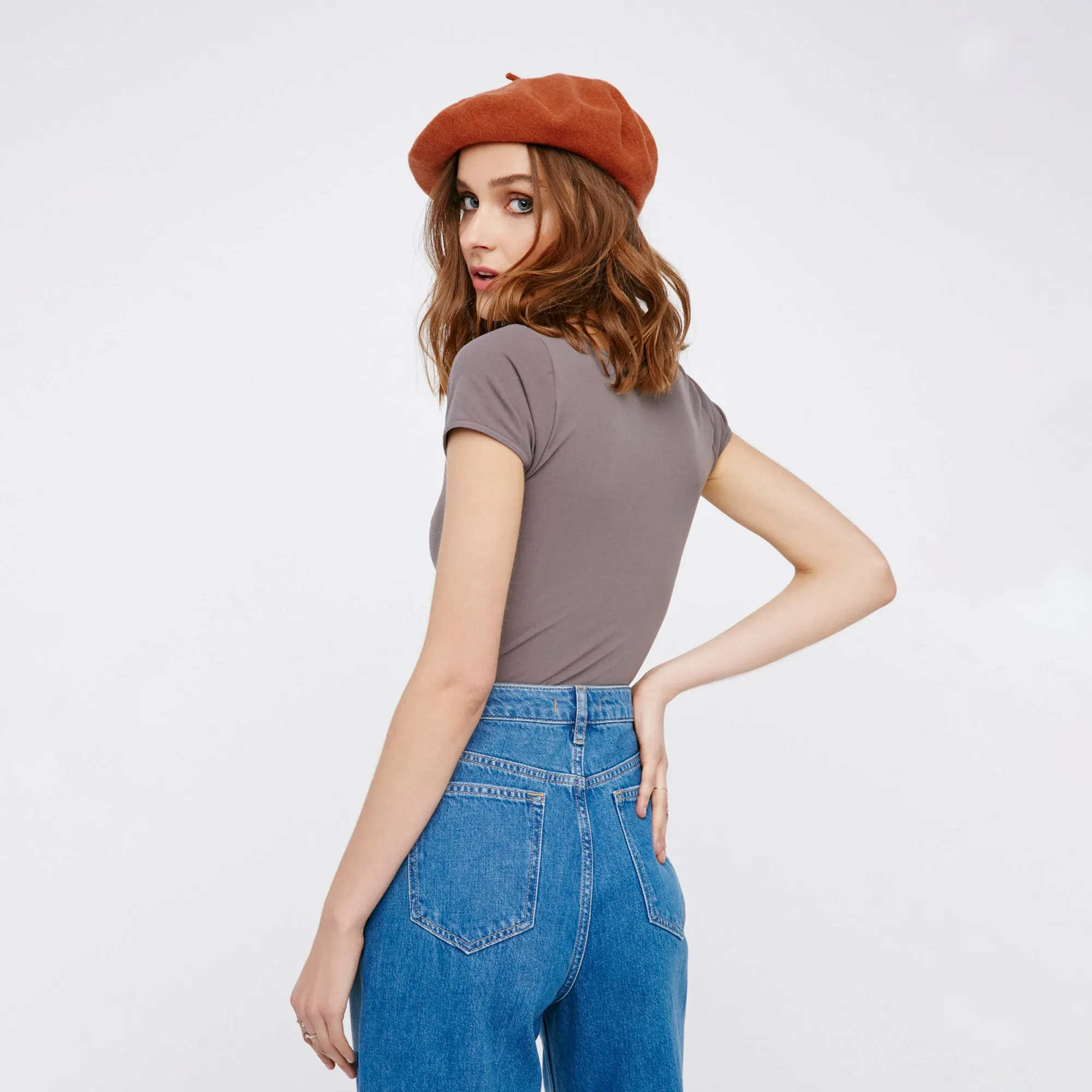 Free People Cap Sleeve Crop Top