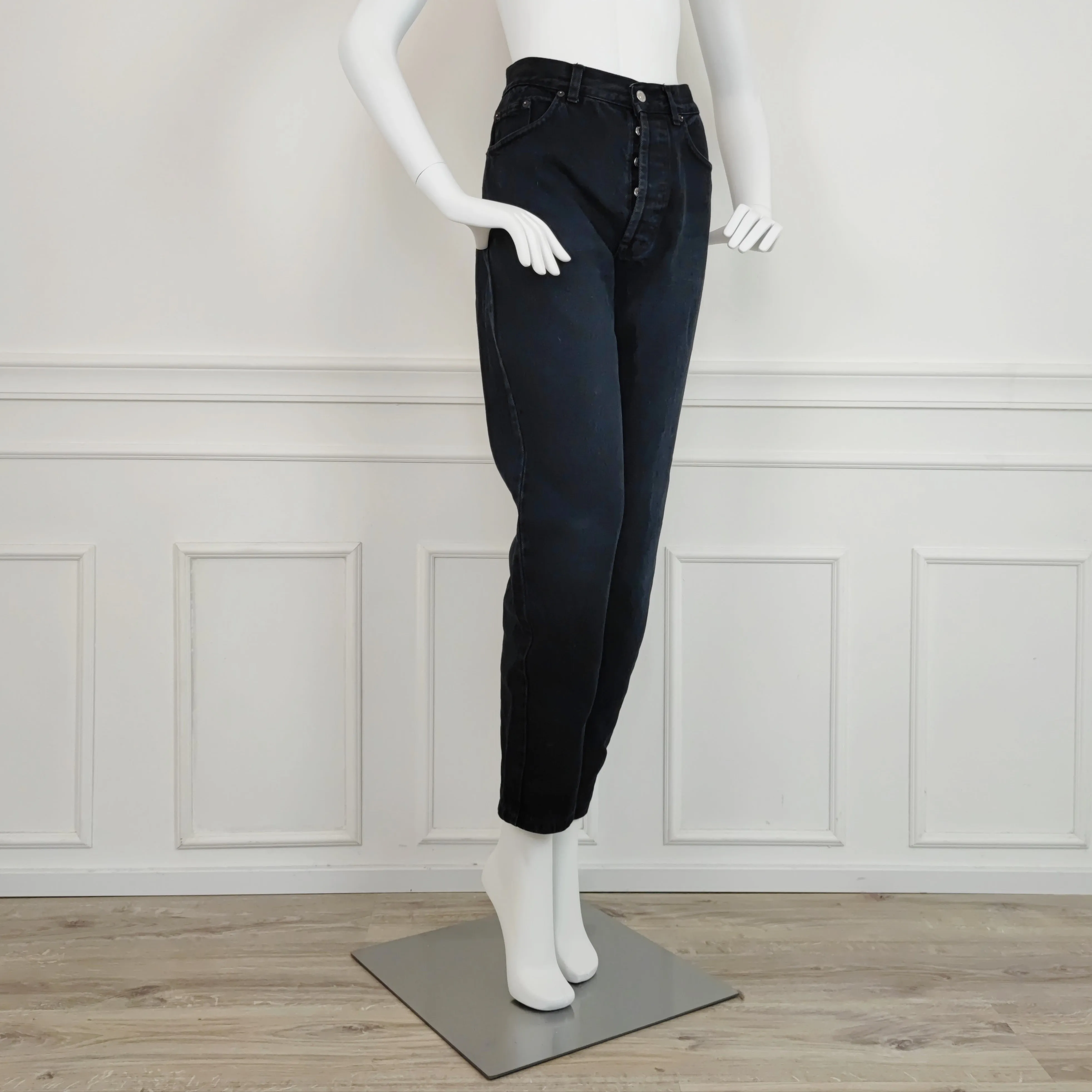 Jeans Levi's 501 nero slavato