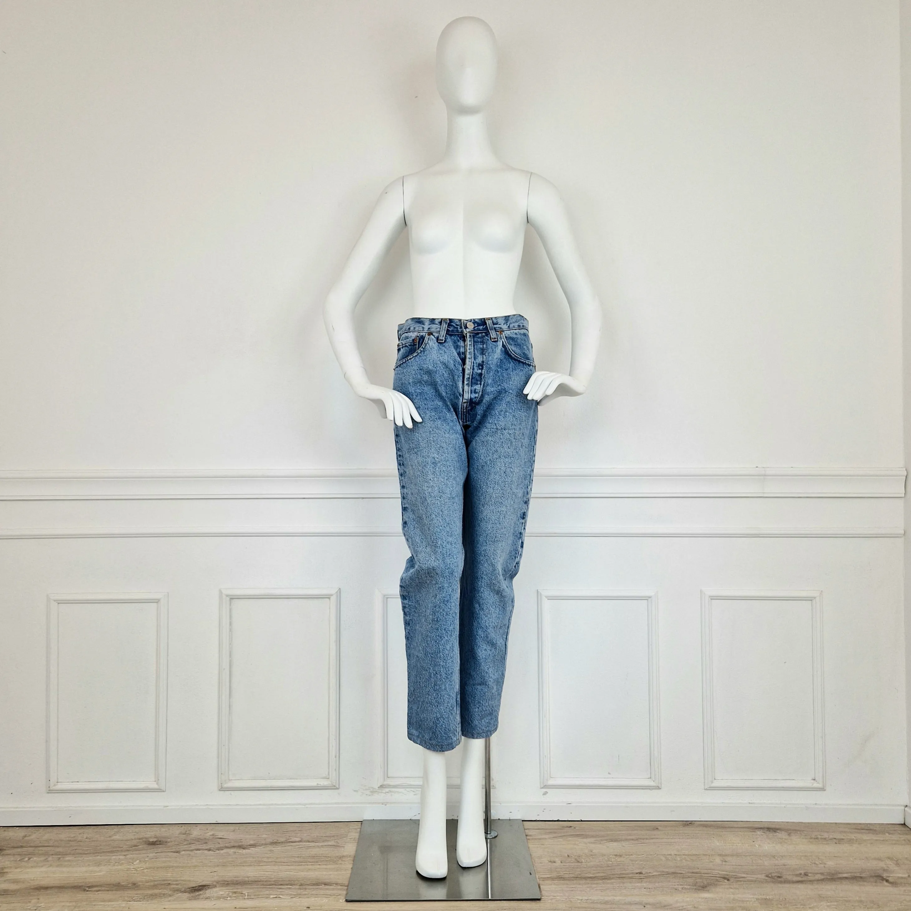 Jeans Levi's 501 w28 lavaggio chiaro