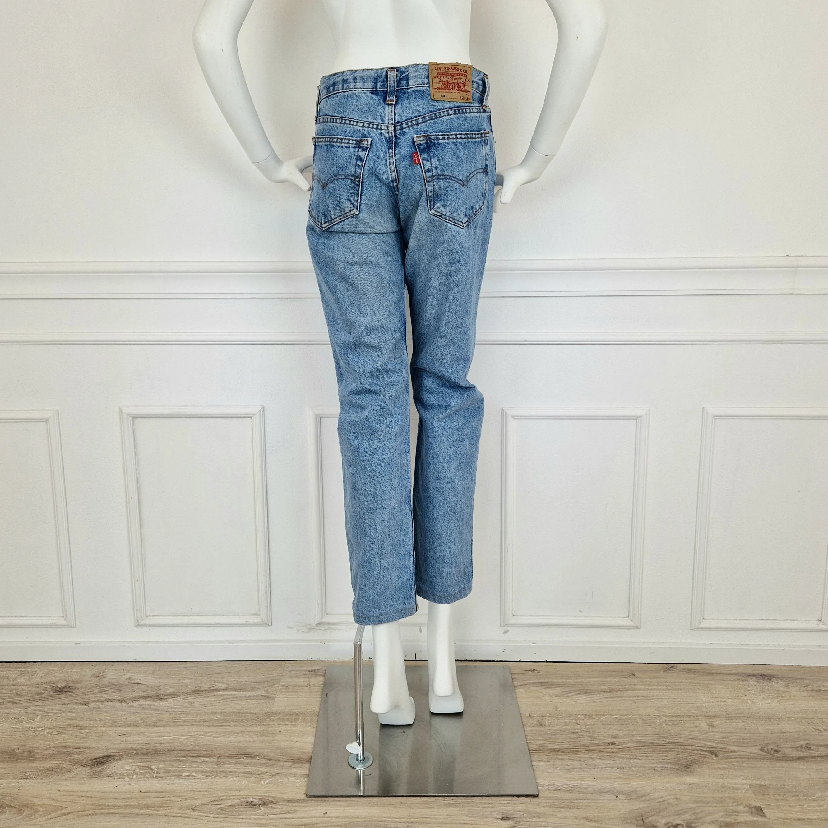 Jeans Levi's 501 w28 lavaggio chiaro