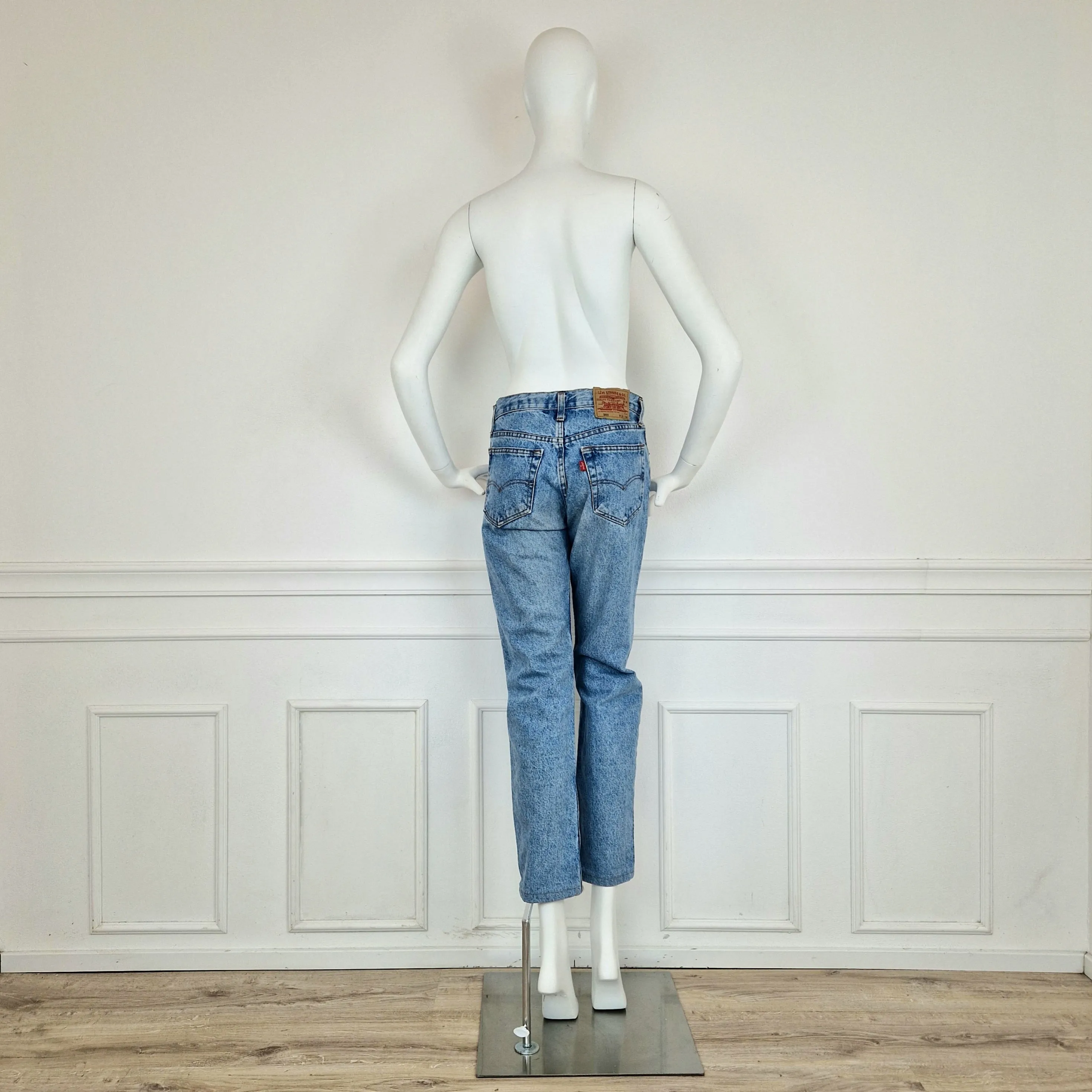 Jeans Levi's 501 w28 lavaggio chiaro