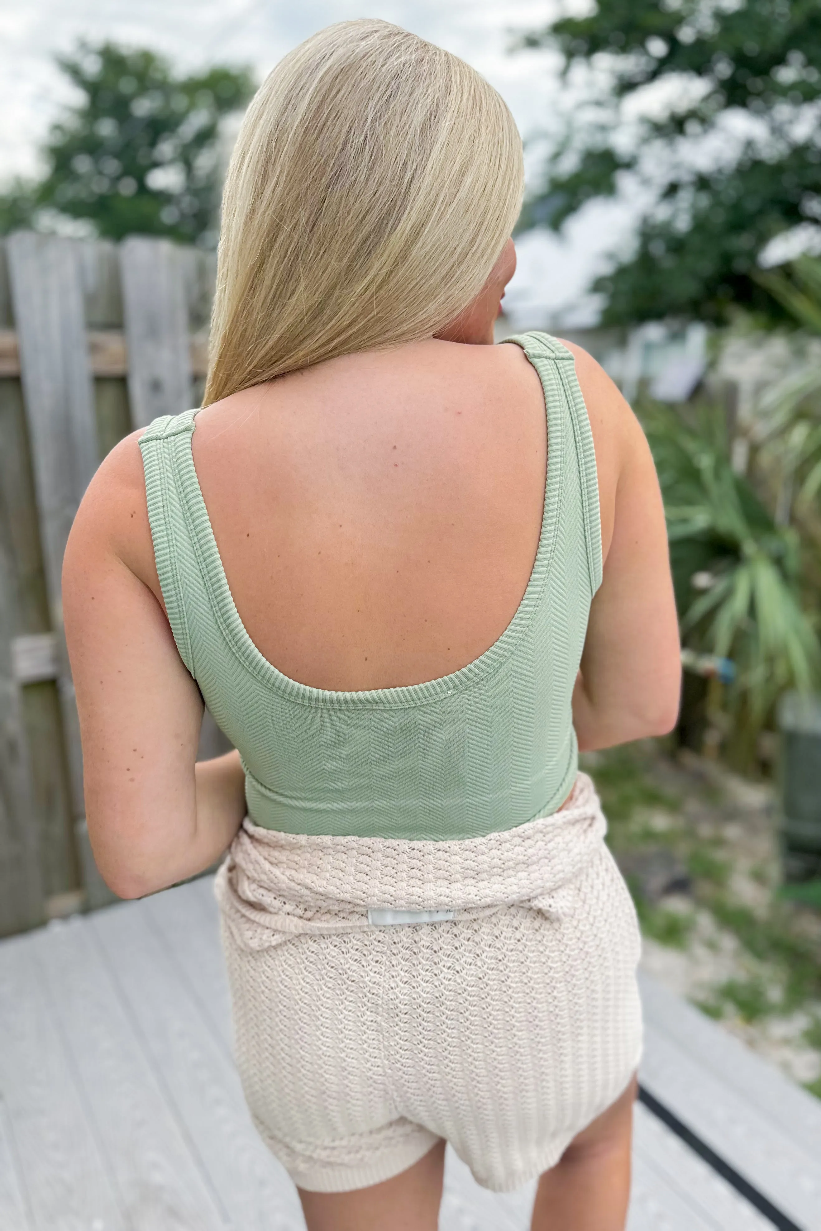 Kyle Stretchy Crew Neck Sleeveless Knit Top *FINAL SALE
