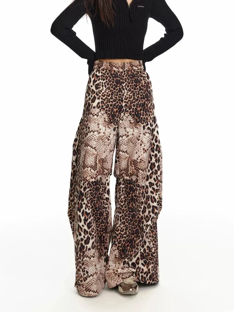 Leopard print slim pants【s0000010060】