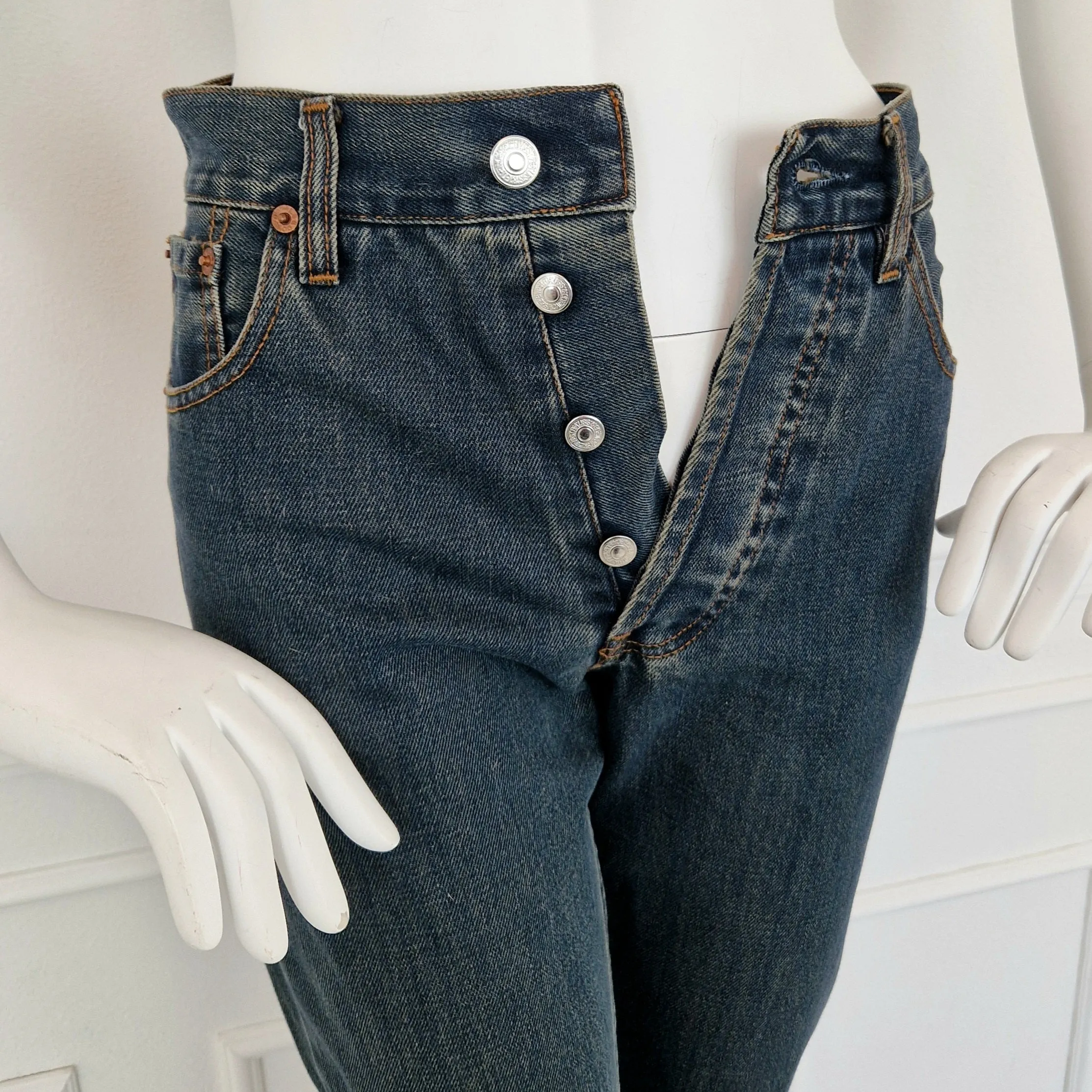 Levi's 501 w28 made in Usa