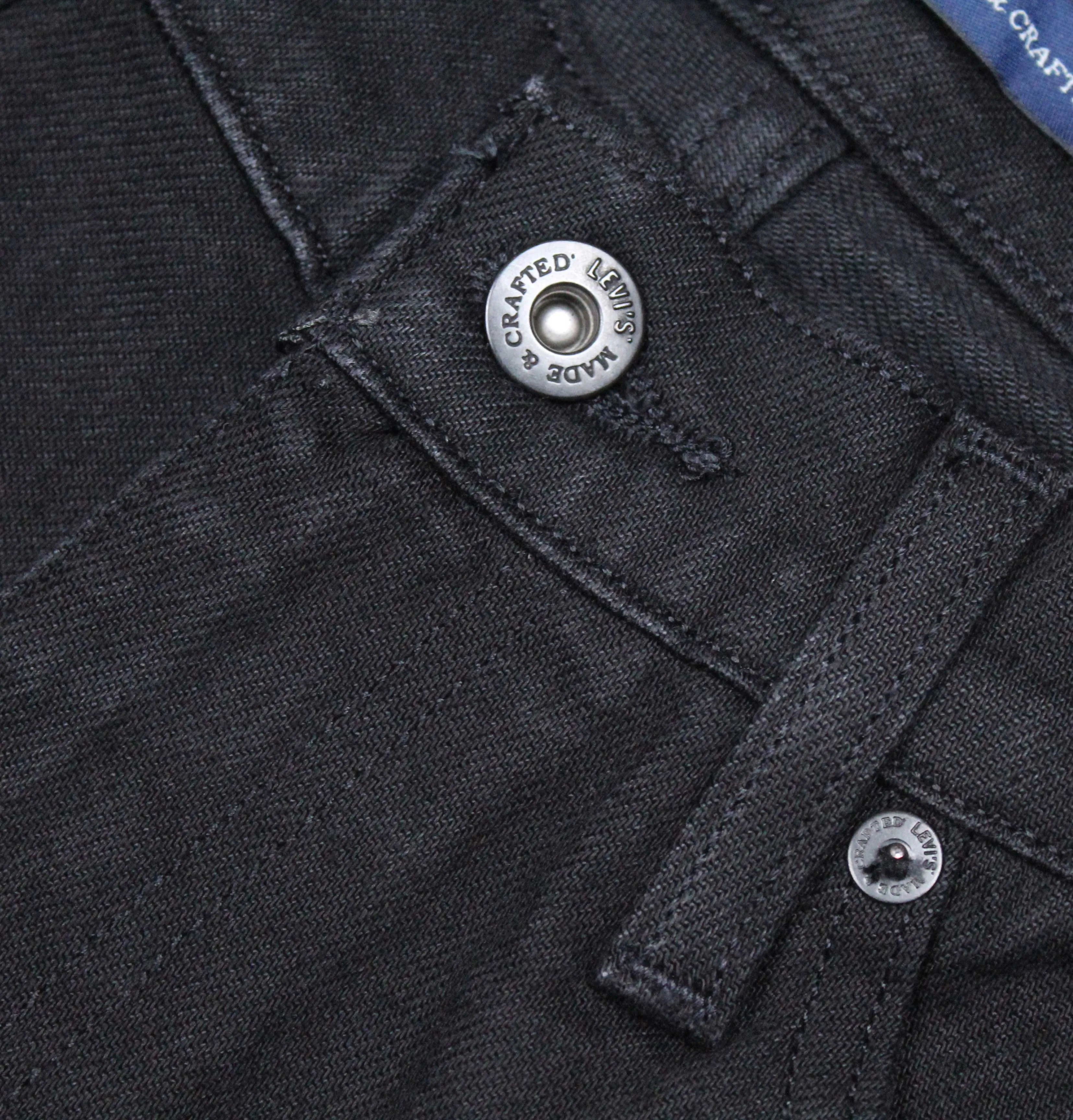 Levi's Made & Crafted 511 Slim Jeans – Black Rinsed