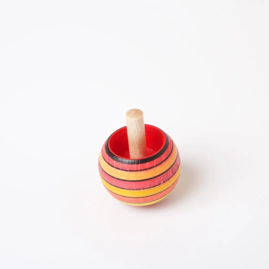 Mader Round Stripe Spinning Top