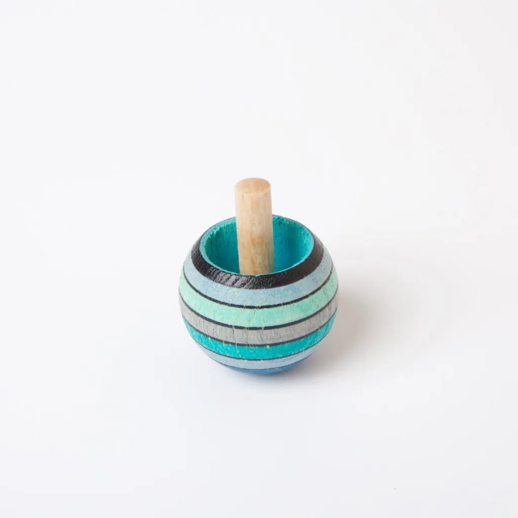 Mader Round Stripe Spinning Top