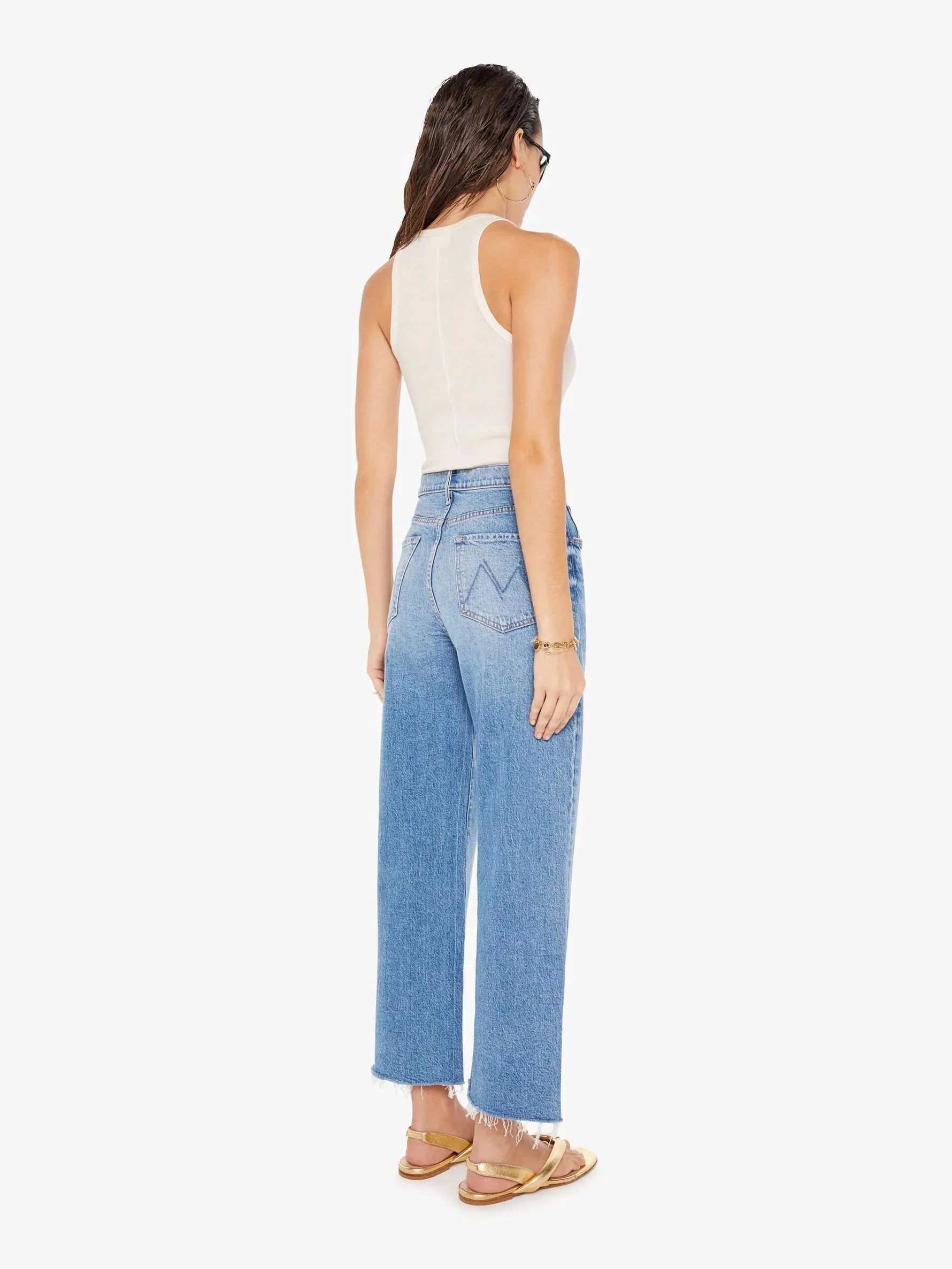 Mother Denim - The Maven Ankle Fray in For Sure