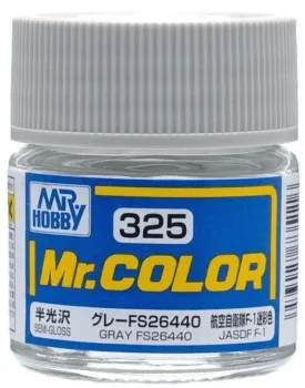 Mr. Hobby C325 Mr. Color Semi Gloss Gray FS26440 Lacquer Paint 10ml