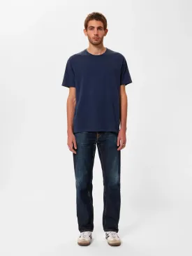 NUDIE JEANS - Uno Everyday Tee Blue