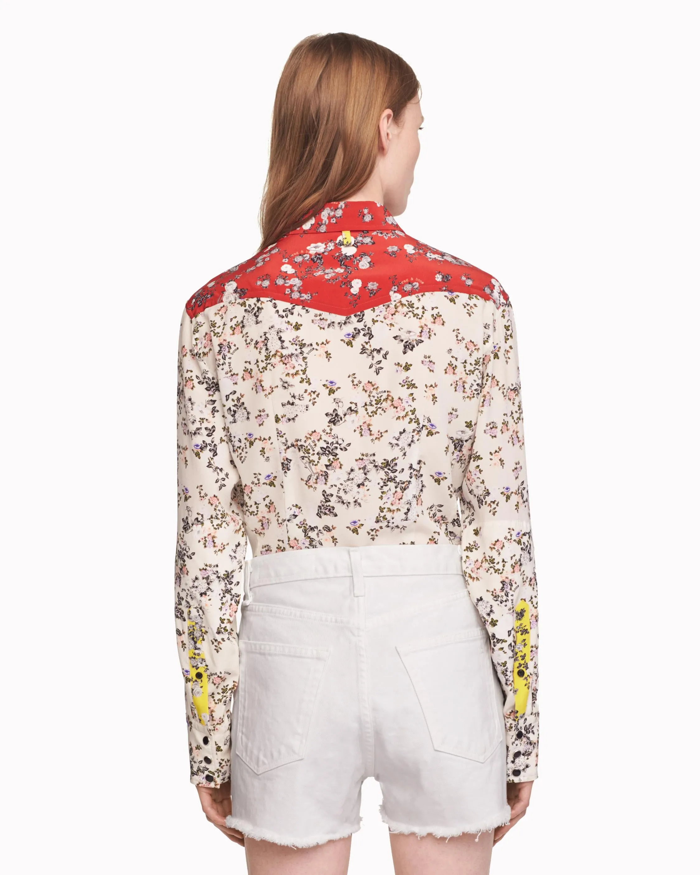 Rag & Bone - Justine Short in White