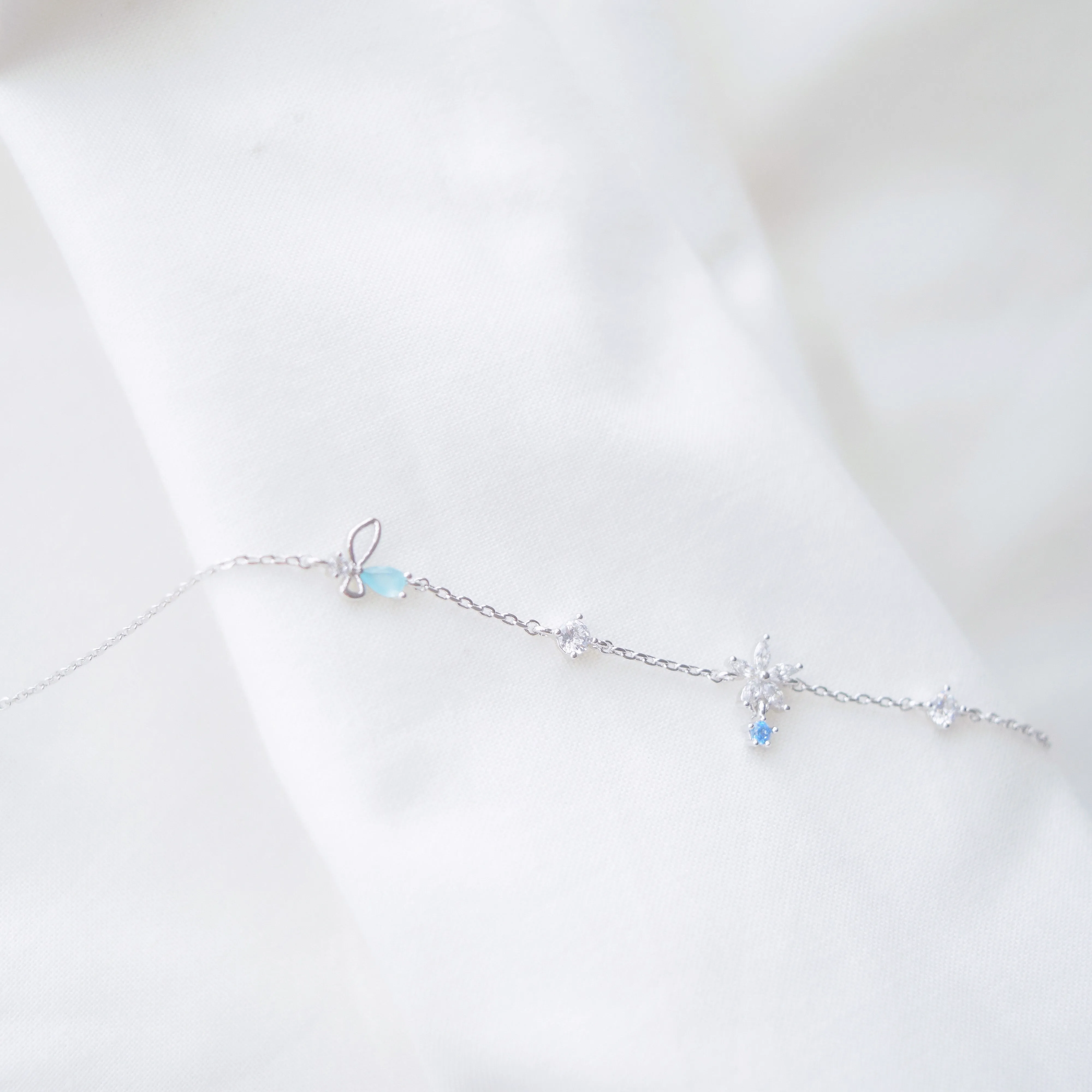 Silver Daffodil Bracelet
