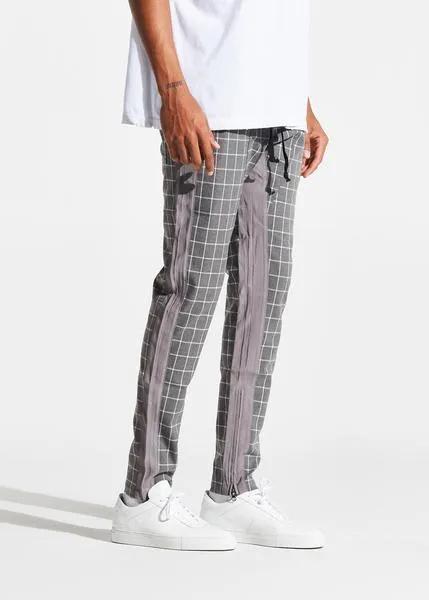 Simpson Track Pants (Grey Plaid)