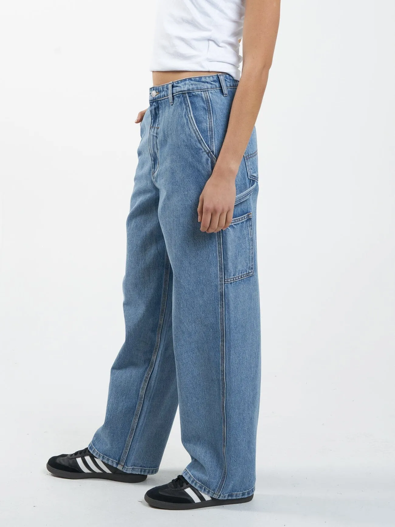 Slouch Carpenter Jean - Vintage Timeworn Blue