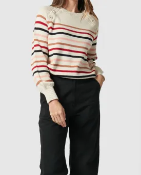 Sweden Jumper - Bright Stripe