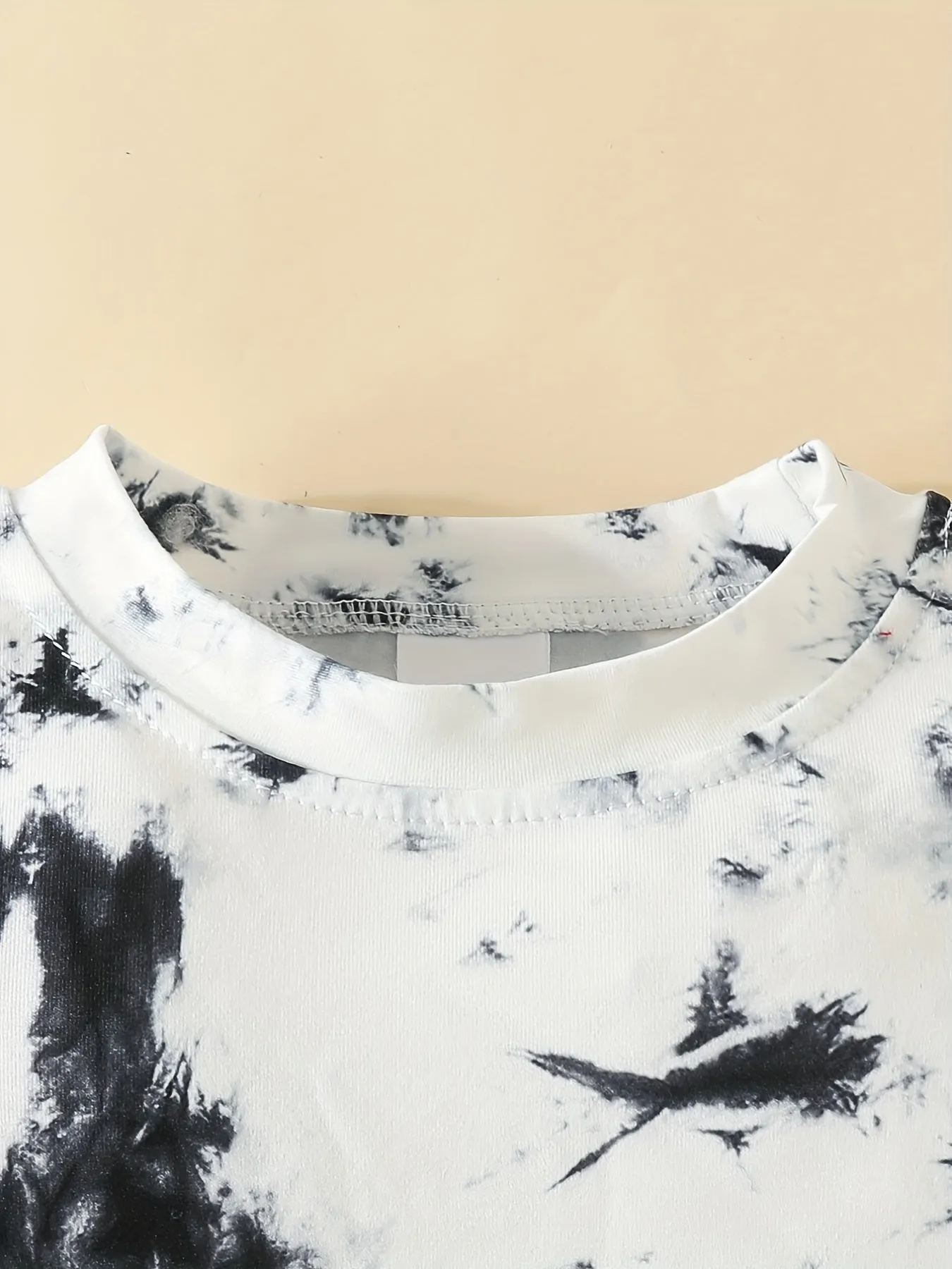 Trendy Tie Dye Tshirt  Shorts Set for BabiesToddlers