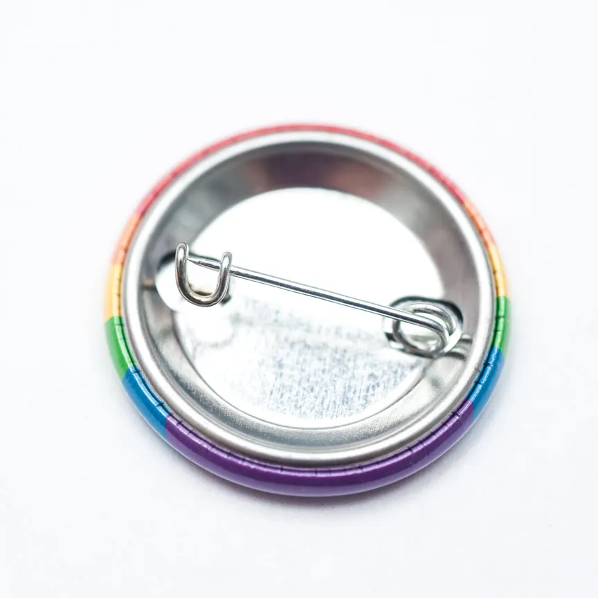 Two-Spirit pride flag button