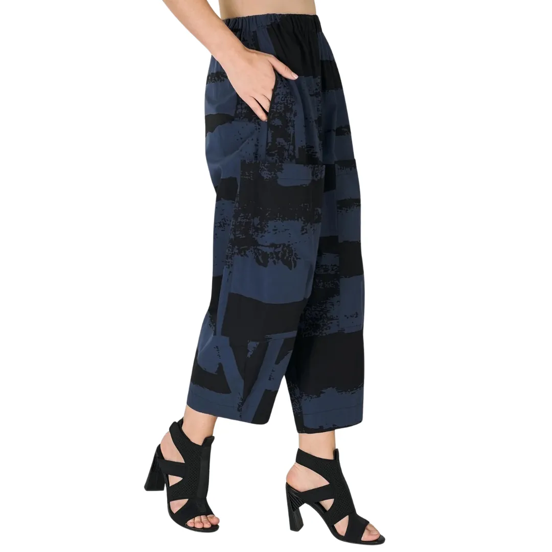 Urban Codex Barrel Pants - Navy