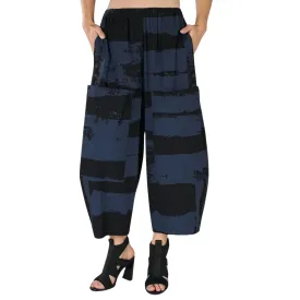 Urban Codex Barrel Pants - Navy