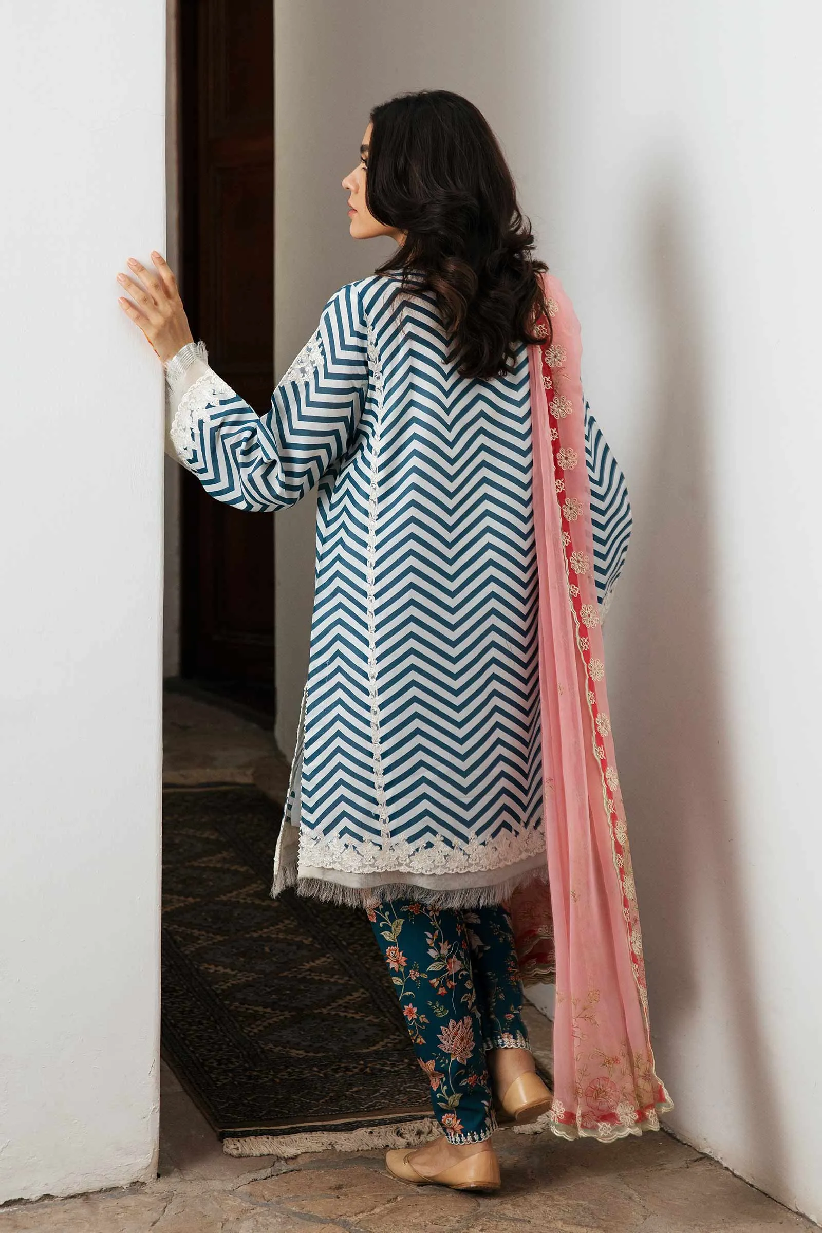 Zara Shahjahan Coco Eid Lawn Collection 2022 – ZCE22-1A
