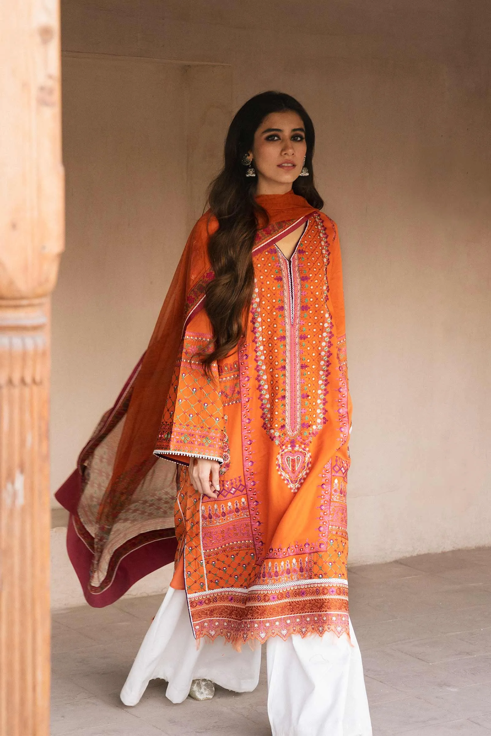 Zara Shahjahan Luxury Eid Lawn Collection 2022 – Abroo-B