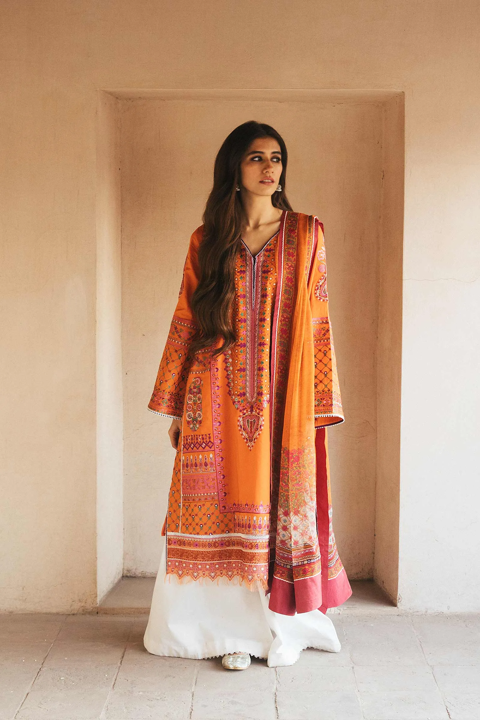 Zara Shahjahan Luxury Eid Lawn Collection 2022 – Abroo-B