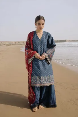 Zara Shahjahan Luxury Lawn Collection 2019 – Feroza-D6