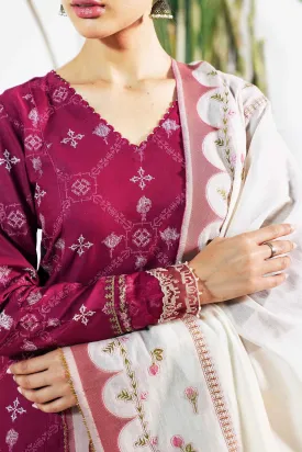 Zara Shahjahan Luxury Lawn Collection 2021 – FAJAL-A