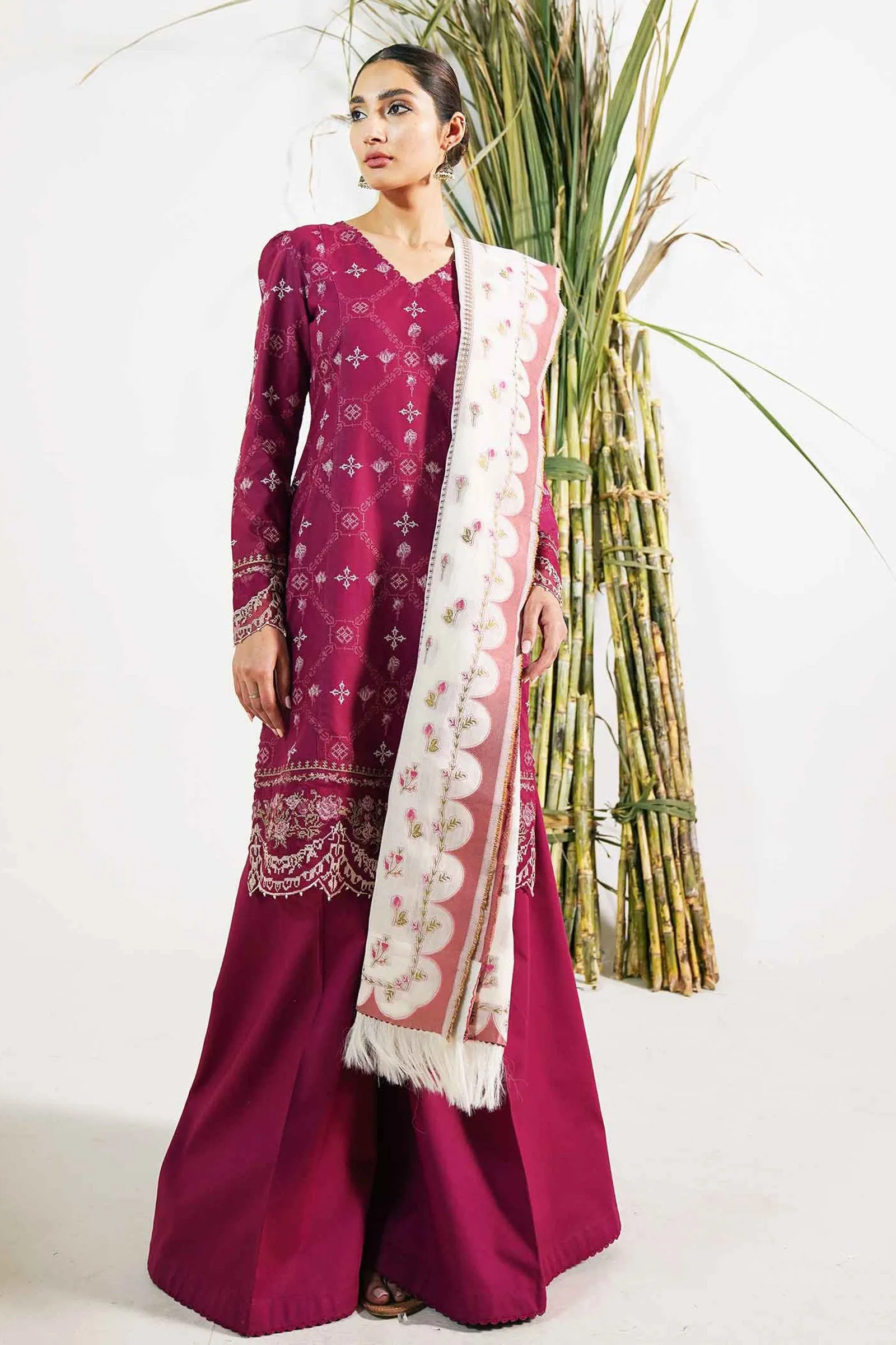 Zara Shahjahan Luxury Lawn Collection 2021 – FAJAL-A