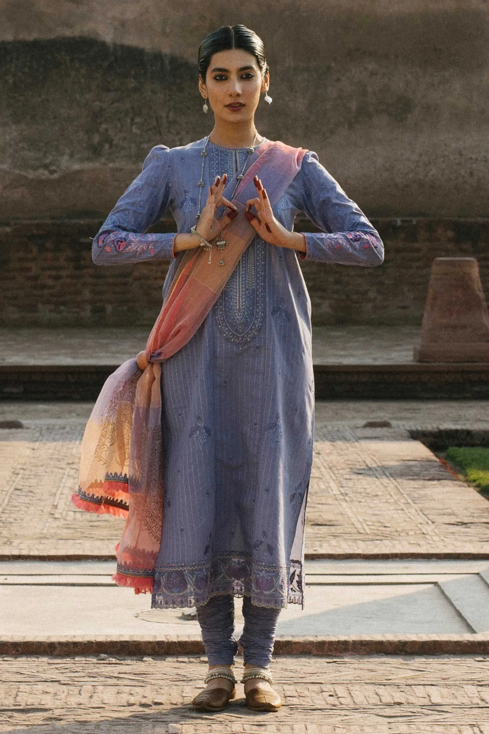 Zara Shahjahan Spring/Summer Lawn Collection 2020 – Mehnaz-B